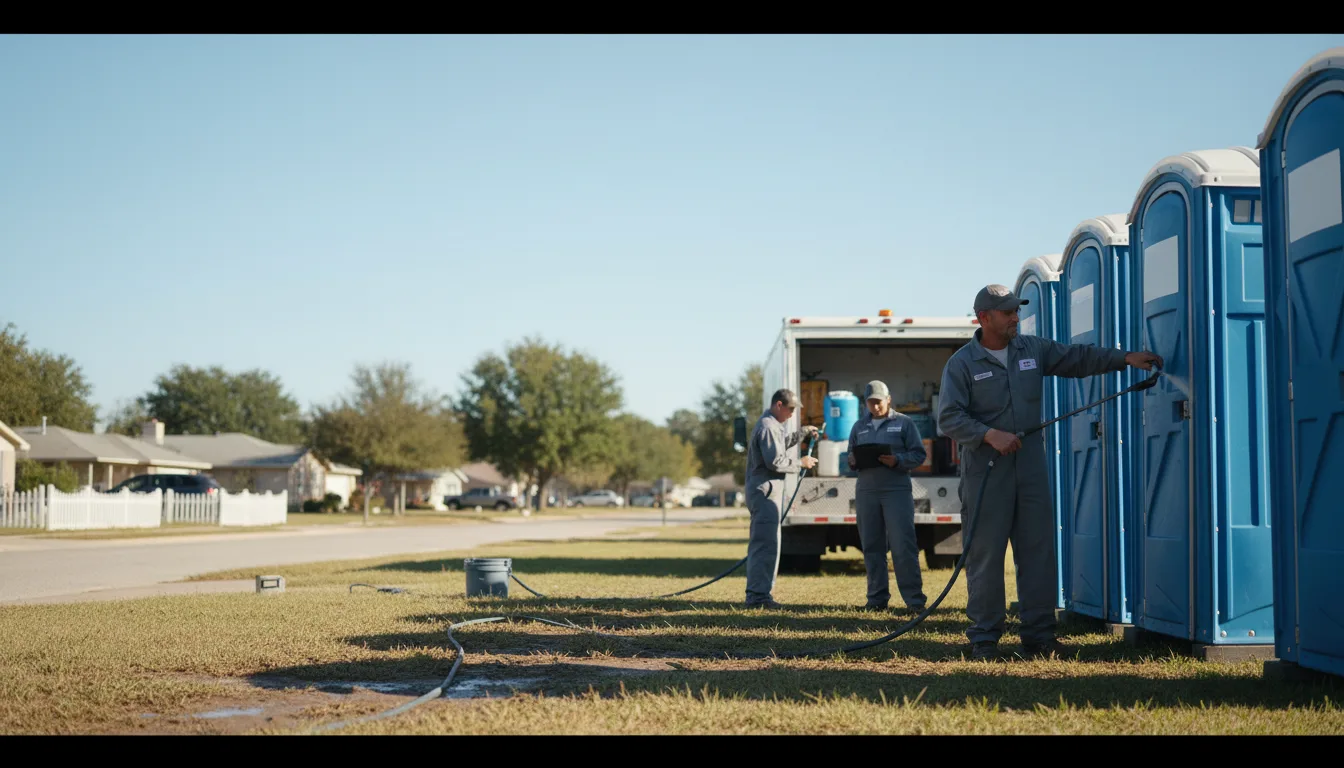 Long-Term Portable Toilet Rental in Union, MS near me